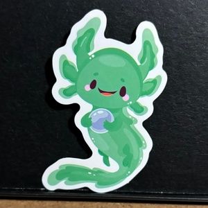 GREEN AXEL STICKER